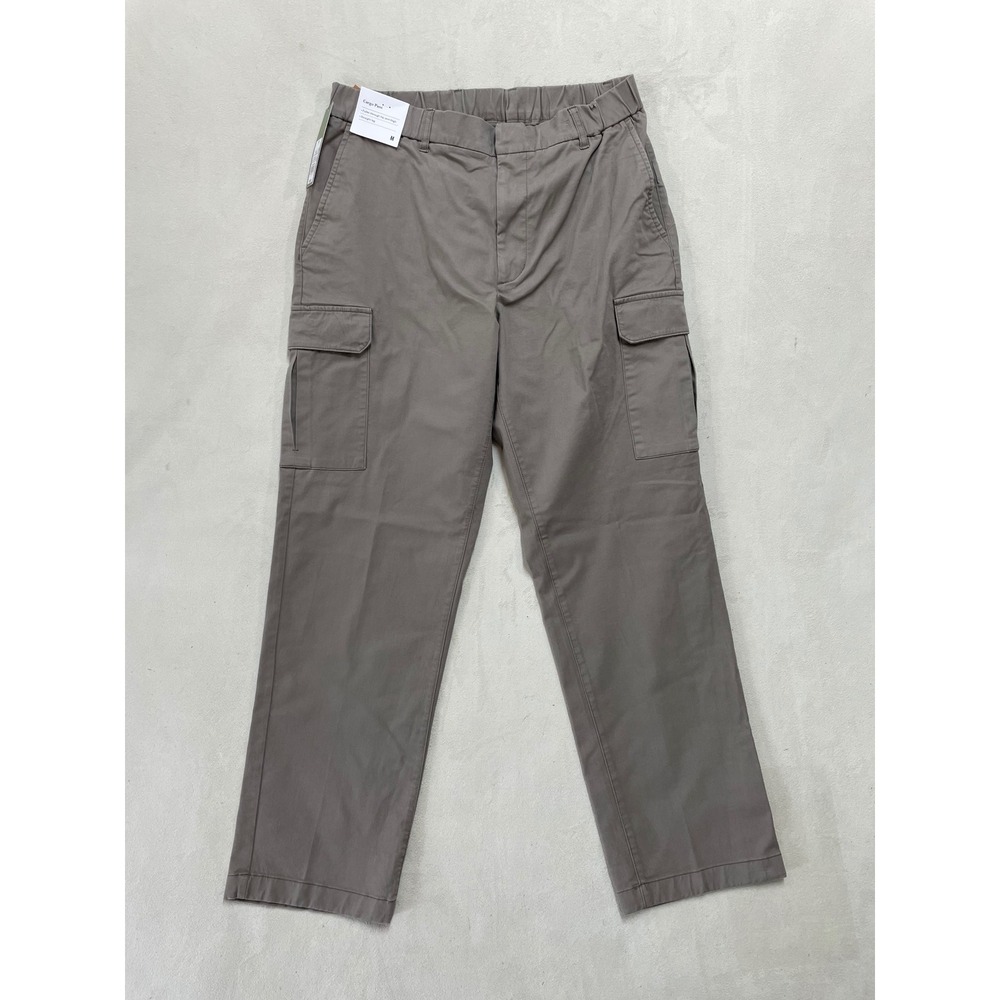 Goodfellow & Co Mens Cargo Pants Beige Taupe Straight Leg Size M RN17730